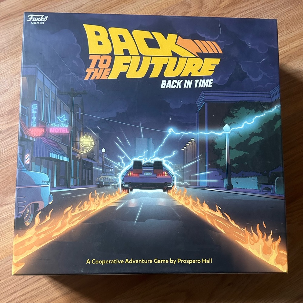 Back to the Future Cooperative Board Game